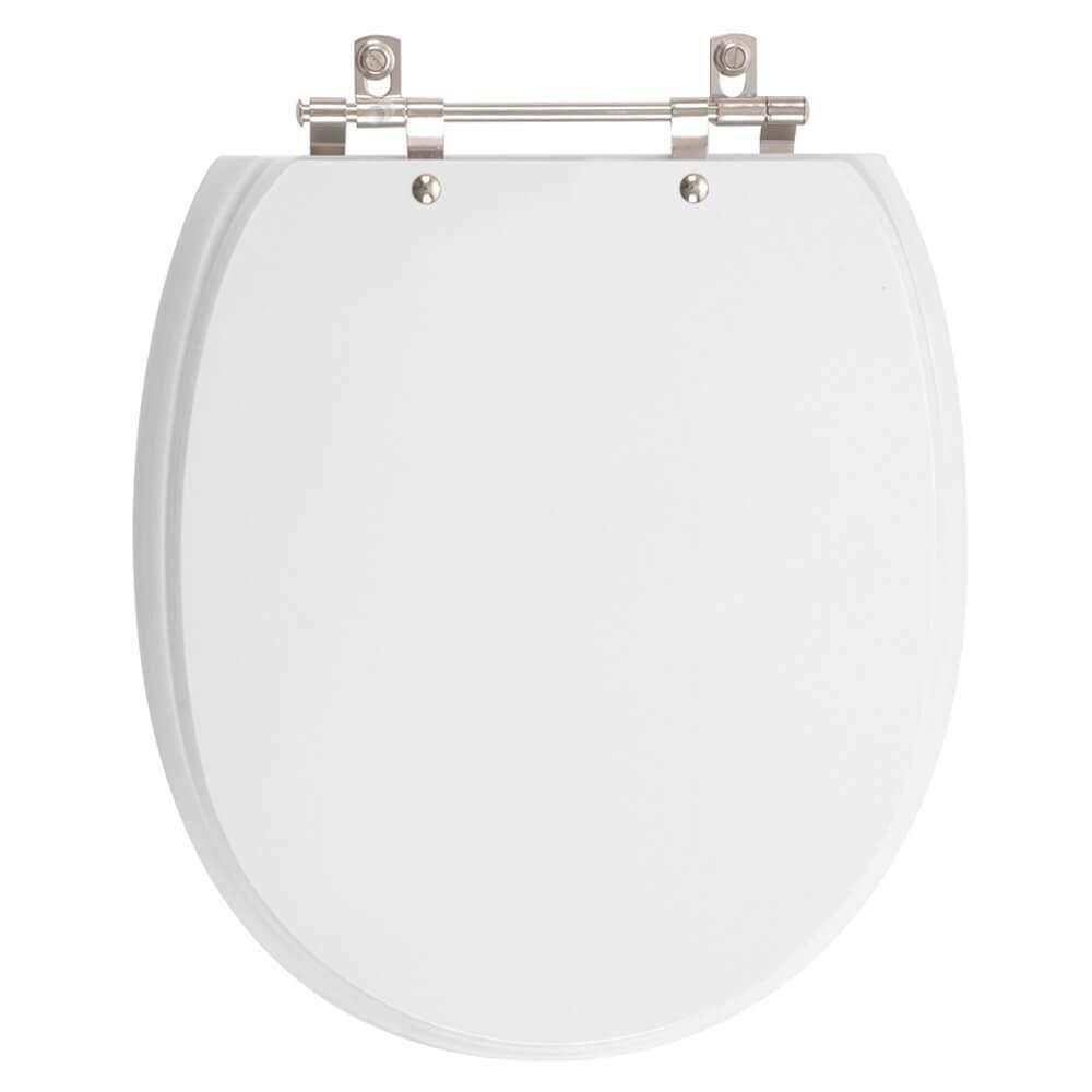 Assento Sanitário Poliester De Ville Branco para vaso Deca