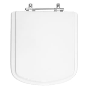 Assento Sanitario Poliester Hall Branco para vaso Roca