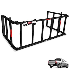 Extensor de Caçamba Montana 2004 a 2010 Rampa Preto Reforçado 350kg Gtnox