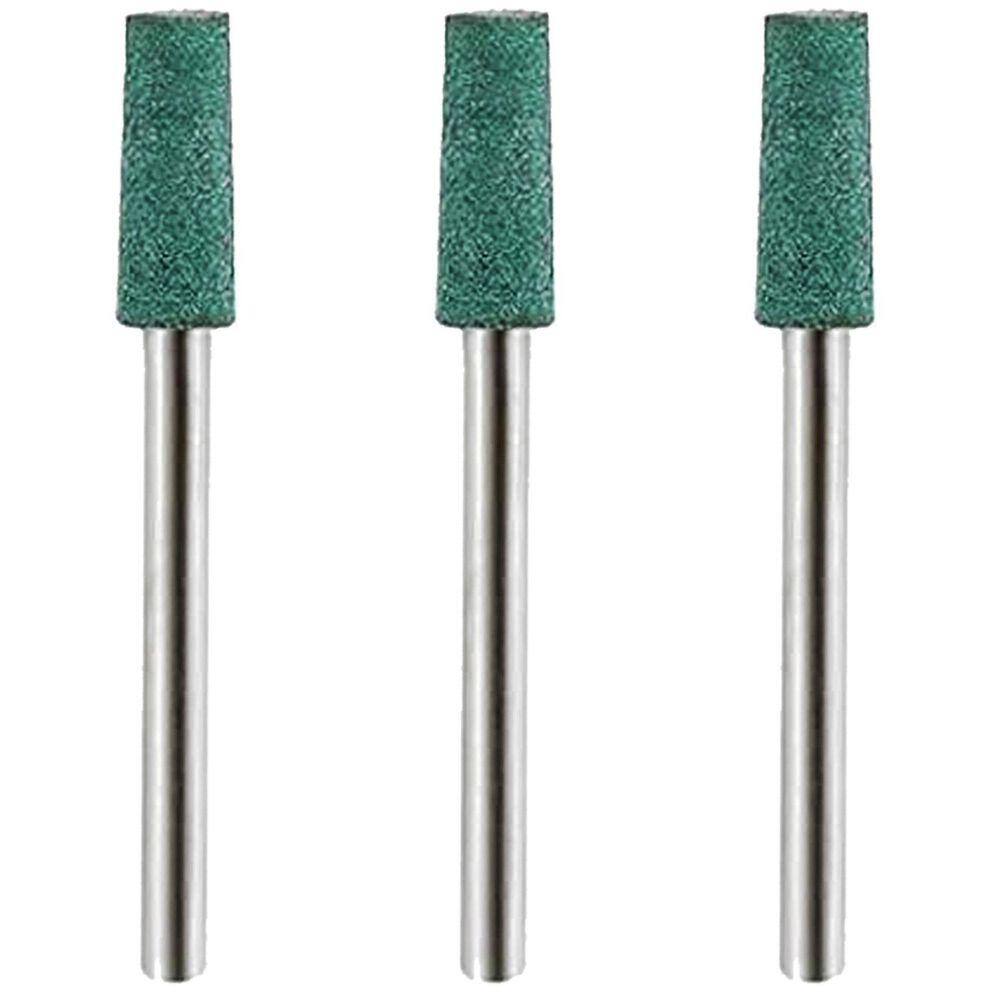 Kit 3 Ponta Montada De Borracha 5Mm Haste 3Mm Micro Retifica