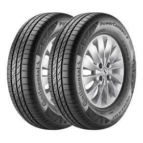 Jogo 2 Pneus Continental Aro 15 PowerContact 2 195/60R15 88H