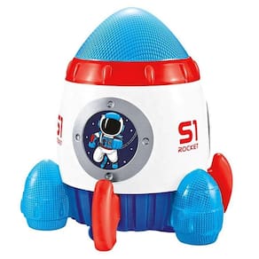 Novo rocket espacial elétrico, brinquedo com luz, música