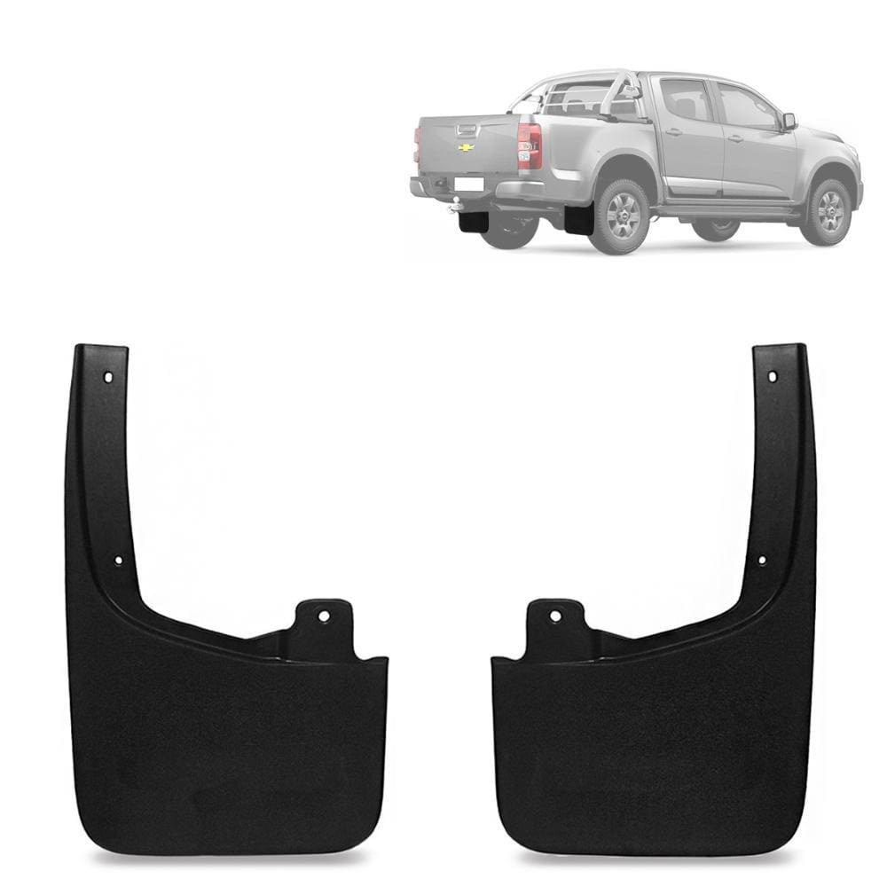 Kit Apara Barro S10 2012 a 2023 Protetor Traseiro 2 Peças