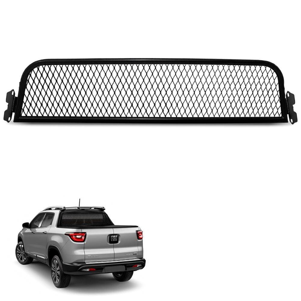 Grade Vigia Toro 2016 a 2023 Tela Expandida Preto Gtnox