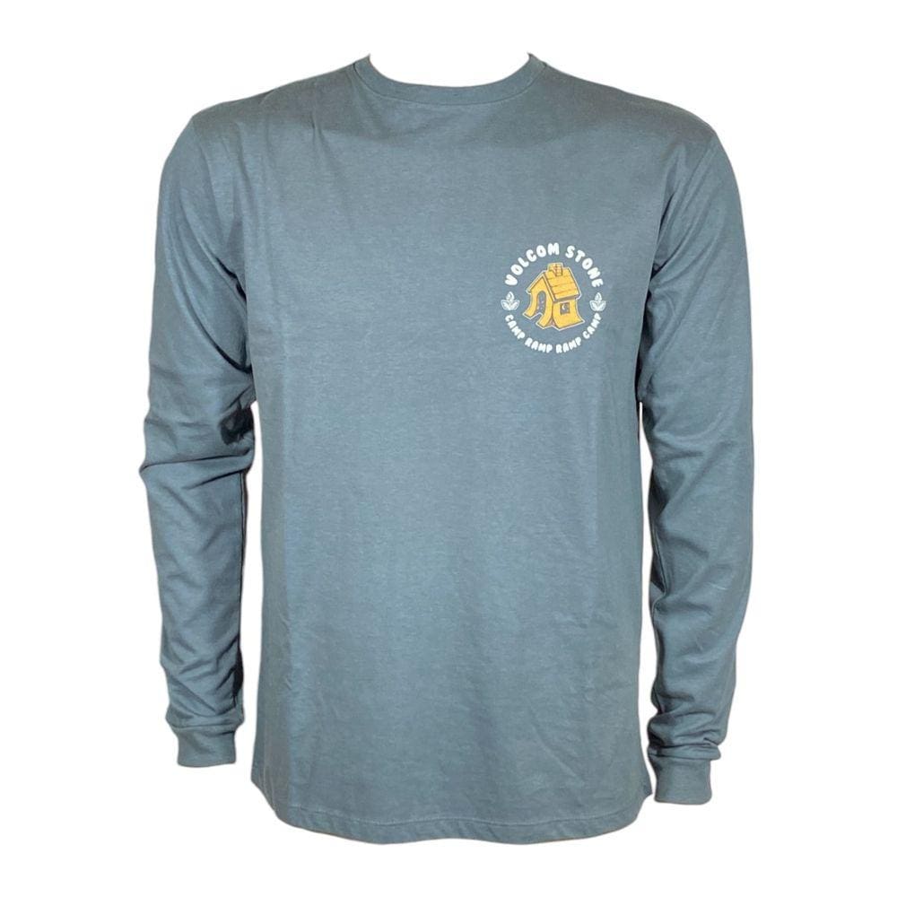 Camiseta Volcom Manga Longa Camp Ramp
