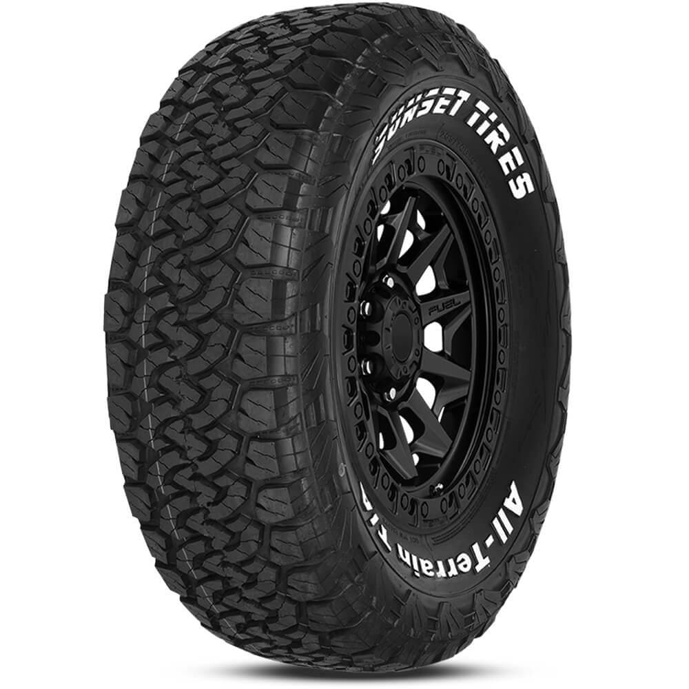 Pneu 265/75R16 Sunset All Terrain TA 116S Letras Brancas
