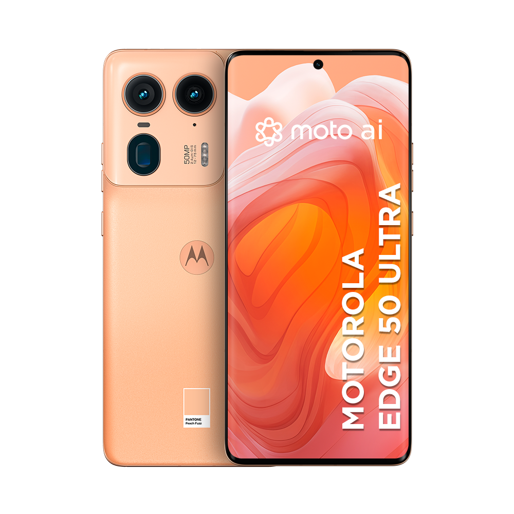 Smartphone Motorola Edge 50 Ultra 5G - 512GB 24GB (12GB RAM+12GB Ram Boost) 50MP Ultra-Pixel AI Camera IP68 NFC