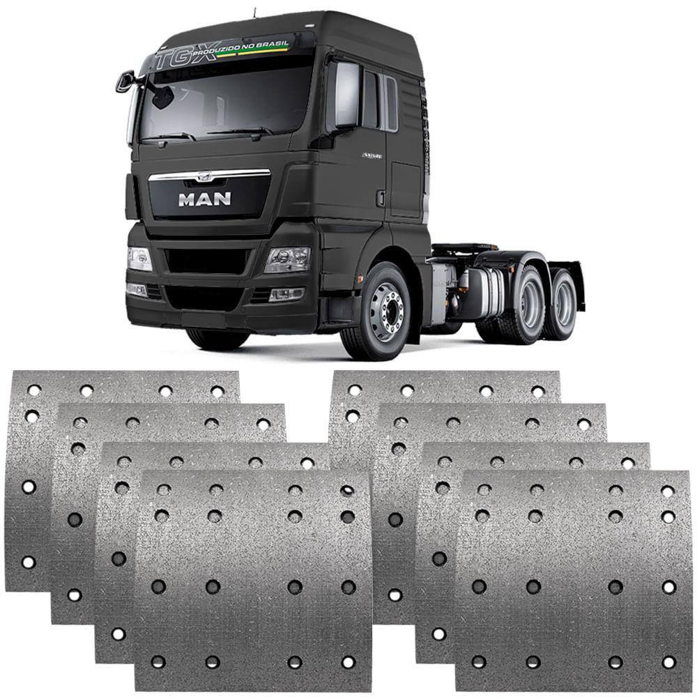 Lona Freio Traseira MAN TGX 29-440 29-480 33-440 28-440
