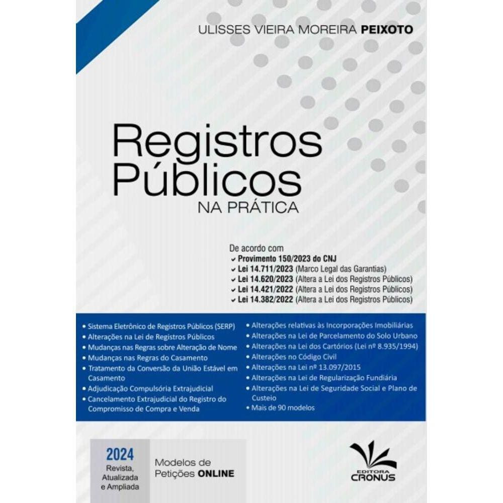 Registros Públicos: Na Prática 2024