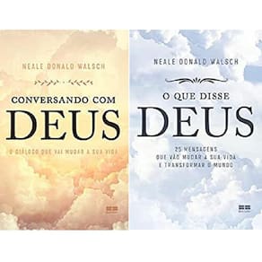 Kit 2 Livros Neale Donald Walsch Conversando Deus + O Que