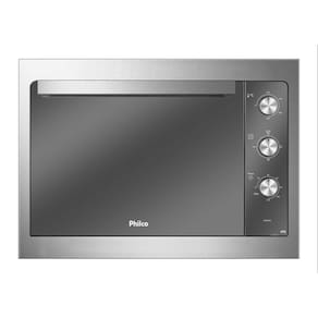 Forno Elétrico de Embutir Philco PFE47E Preto Espelhado Dupla Resistência 47L