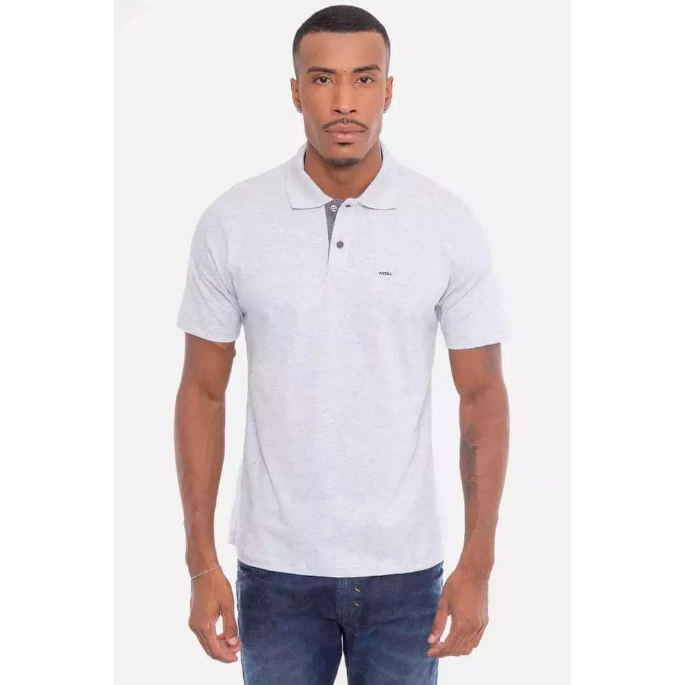 Camisa Polo Fatal Surf Regular Mini Logo Holografic Básica