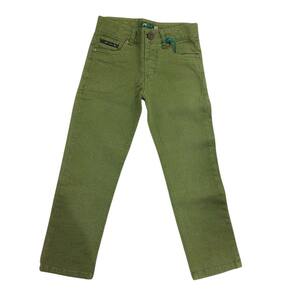 Calça Jeans Zemar Masc Infantil Algodão Verde Oliva