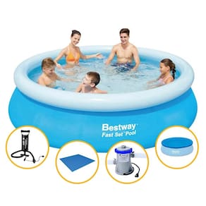 Kit Piscina Inflável Bestway 2.300Ls Filtro Capa Bomba Forro