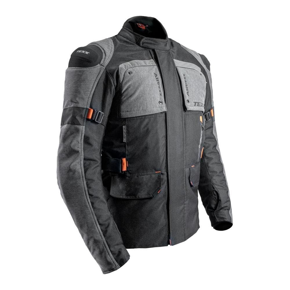 Jaqueta Texx Armor Masc Pret Cinz Laranj    S [F016]