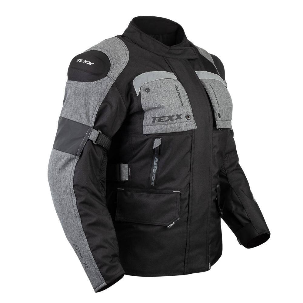 Jaqueta Texx Armor Ld Fem Pret Cinz  Xxxxl 4xl [F016]