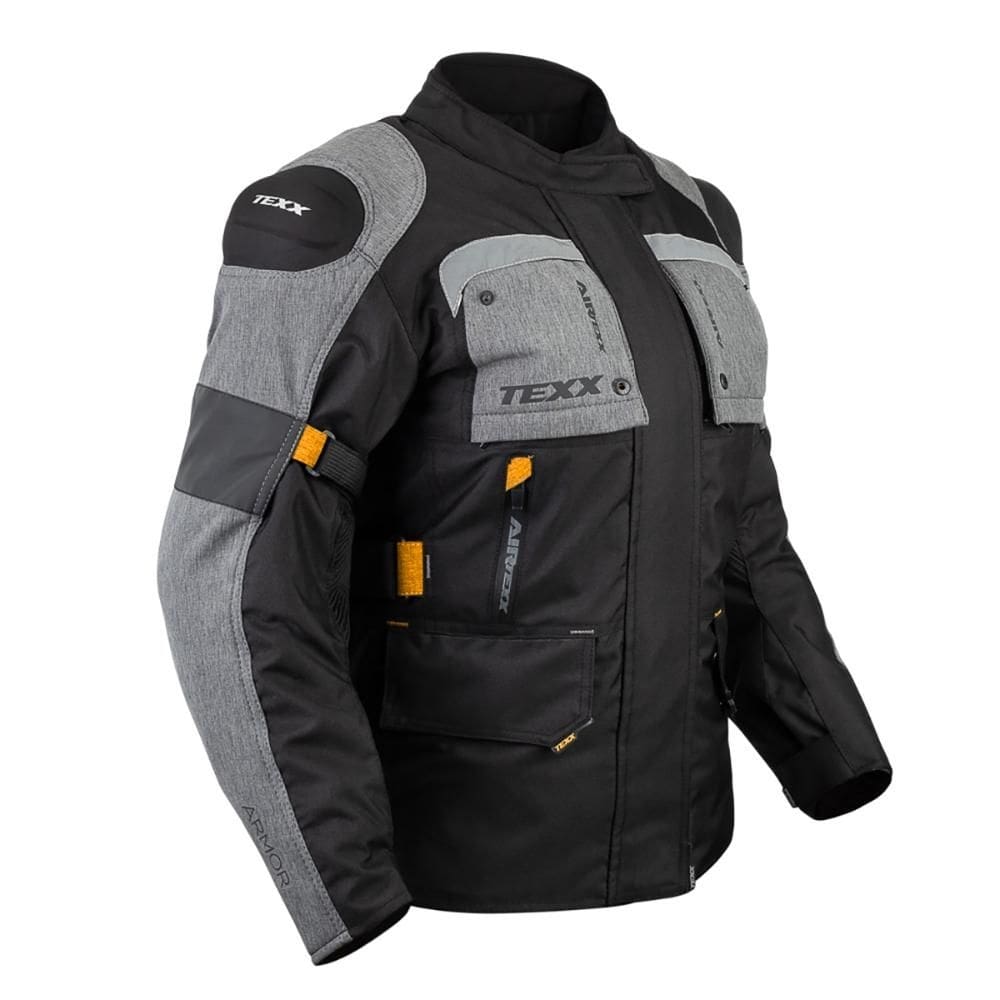 Jaqueta Texx Armor Ld Fem Pret Cinz Laranj  Xxxxl 4xl [F016]