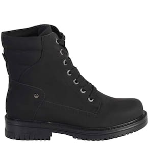 Bota Coturno Feminino Casual Dia a Dia Cano Médio Salto Baixo Mooncity 72199