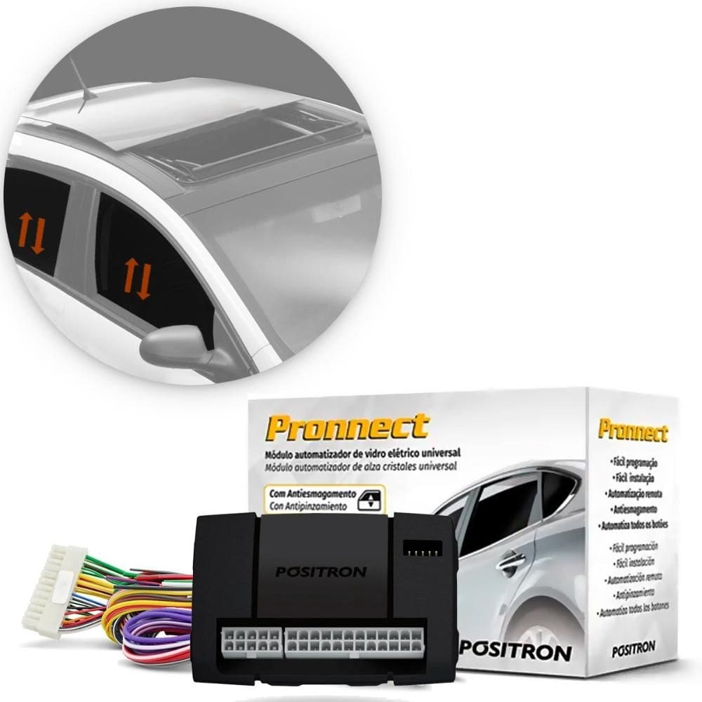 Modulo Vidros Elétrico Antiesmagamento Pronnect 480 Positron
