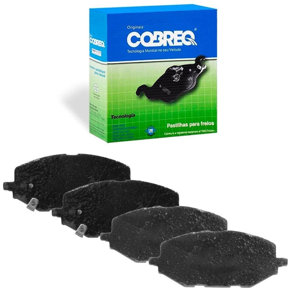 Kit Pastilha Freio Cerâmica Dianteira Tracker 2020 a 2024