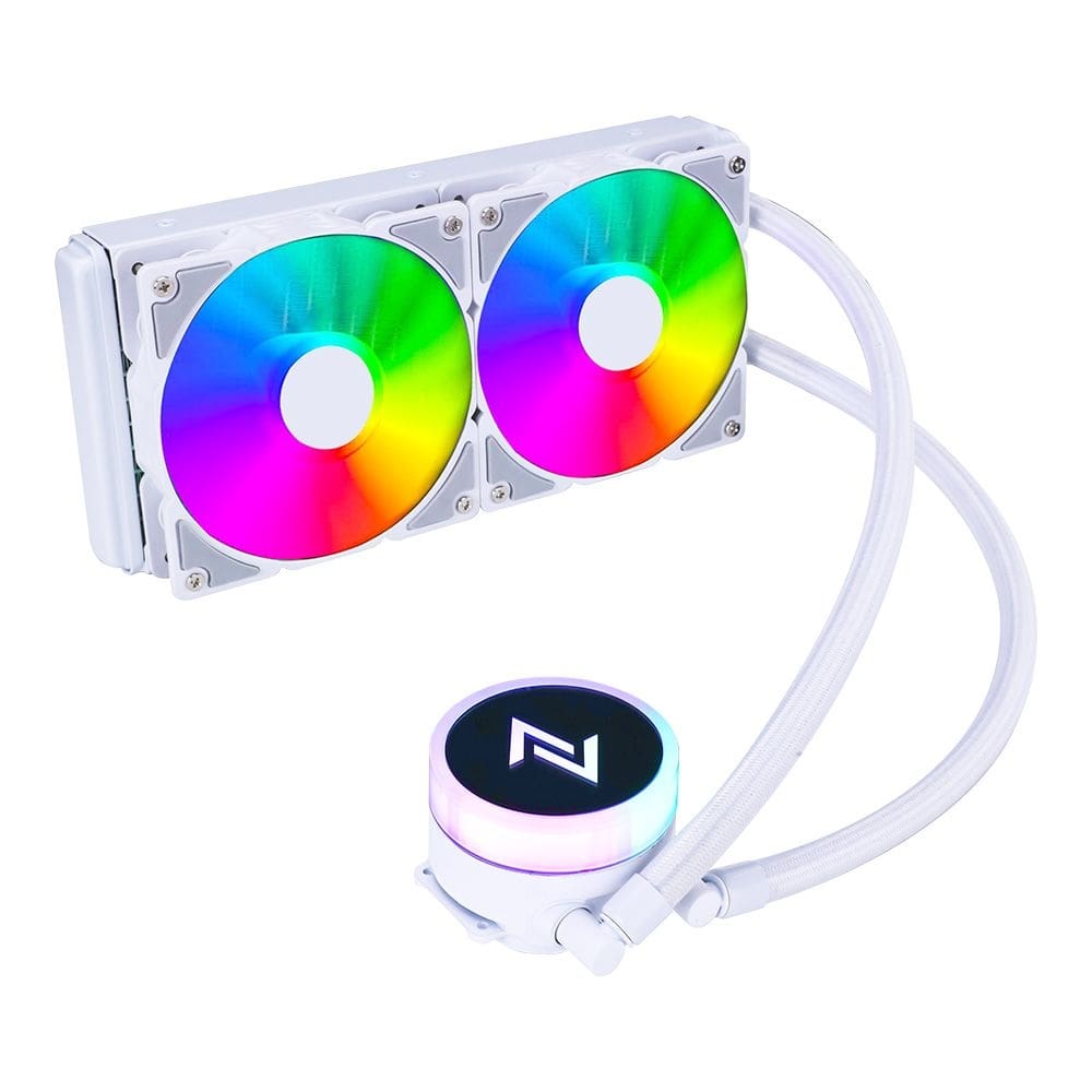 Water Cooler Neologic Liquid Color Ice Storm 2.4,Intel/Amd,Rainbow,240Mm,Intel/Amd,Branco - Nlice240r