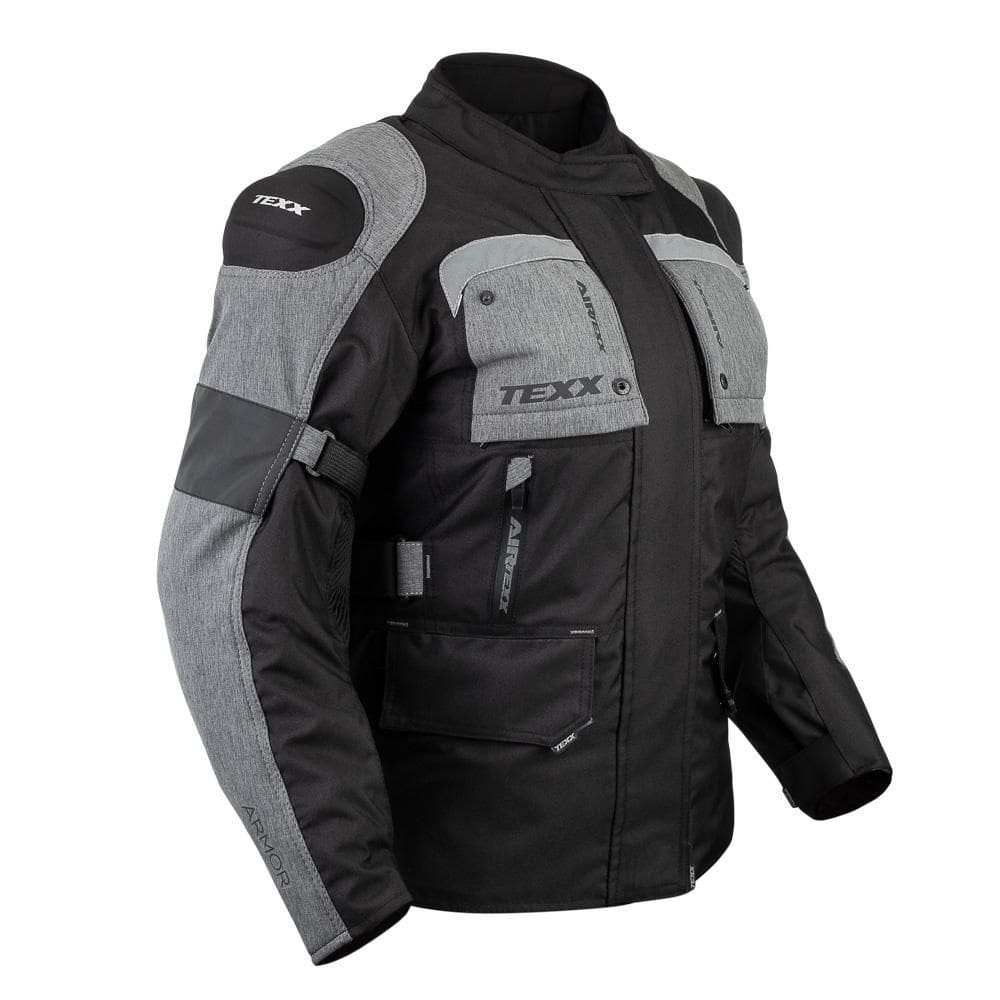 Jaqueta Texx Armor Ld Fem Pret Cinz  L [F016]