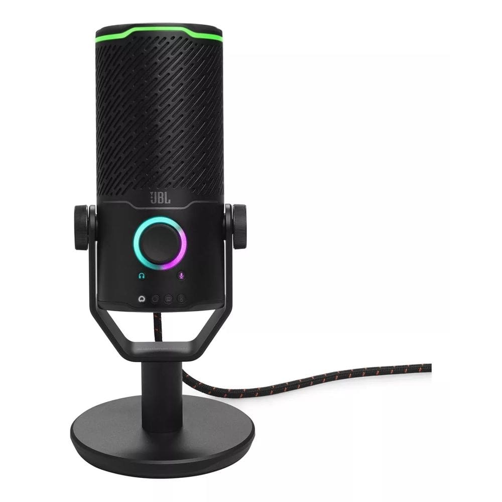 Microfone Jbl Quantum Stream Studio Gamer De Mesa