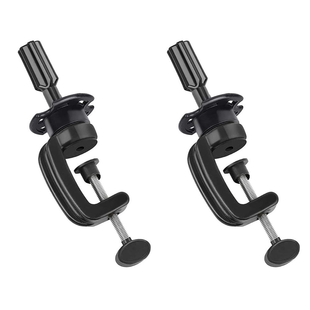 Kit 2 Suporte De Mesa Para Cabeça De Manequim Preto - Cherey