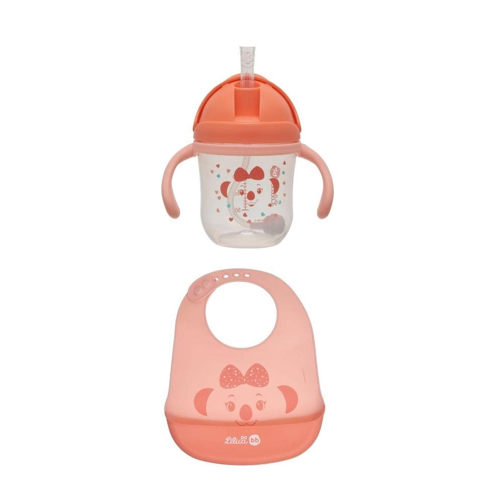 Kit Babador Silicone com Copo Treinamento Lilica BB