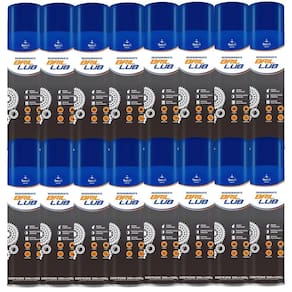 Kit 12 Desengripante Lubrificante Spray 300Ml -Tecbril