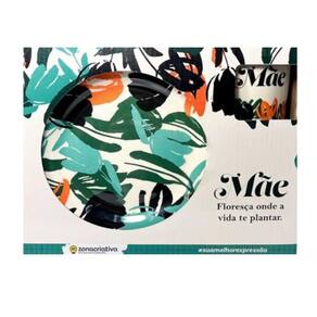 Caneca Mãe Kit Breakfast Pintura 10025660 300Ml Zonacriativa