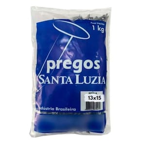 Prego Com Cabeca 13X15 Santa Luzia