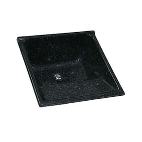 Tanque Simples  Marmore Sint Granitado Nº2 62X62cm Preto
