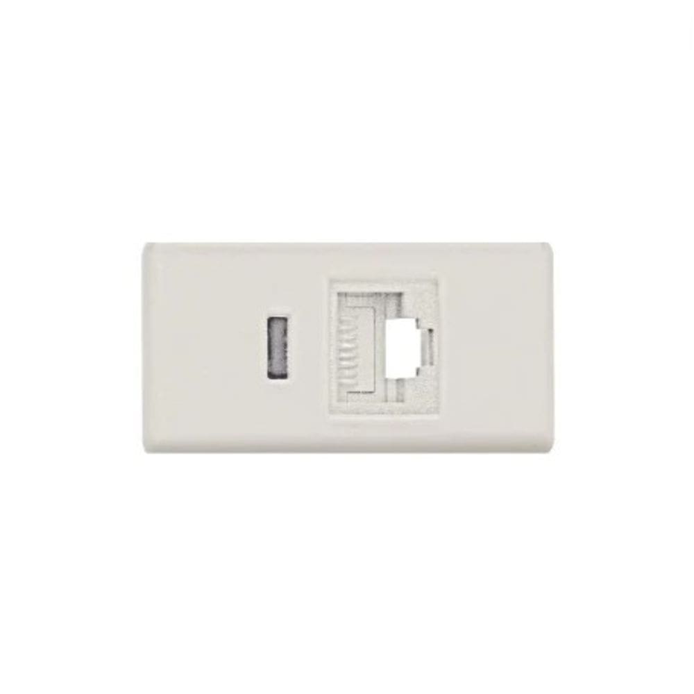 Modulo Tomada Rj45 Cat 6 Branca Tramontina
