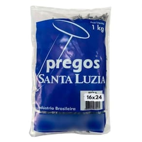 Prego Com Cabeca 16X24 Santa Luzia