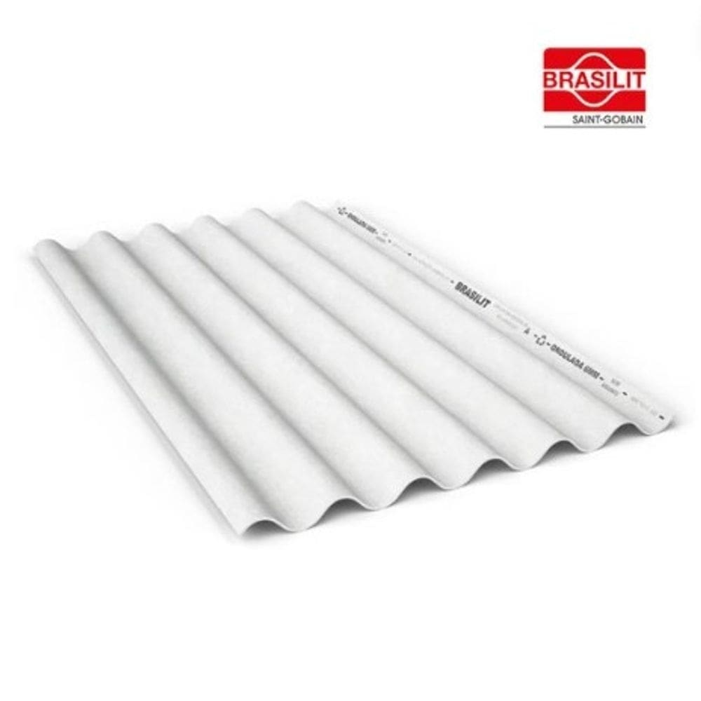 Telha Fibrocimento 3,05X1,10X6mm Brasilit