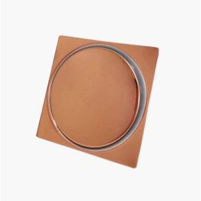 Ralo Click Rose 10X10cm Inox Flvx Hidro