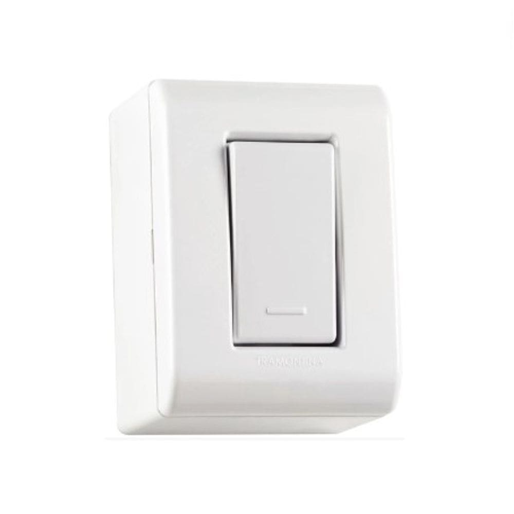 Caixa Interruptor Simples Lizflex 10A Tramontina