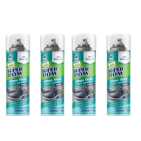 Kit 4 Spray Limpa Tenis A Seco Domline 200Ml