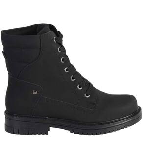 Bota Coturno Feminino Casual Dia a Dia Cano Médio Salto Baixo Mooncity 72199