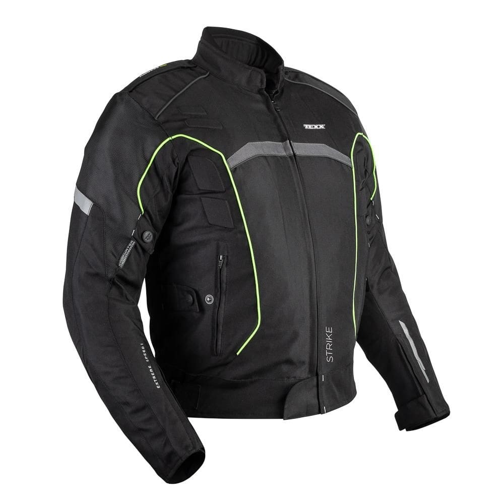Jaqueta Texx New Strike V2 Masc Pret Verd    S [F016]