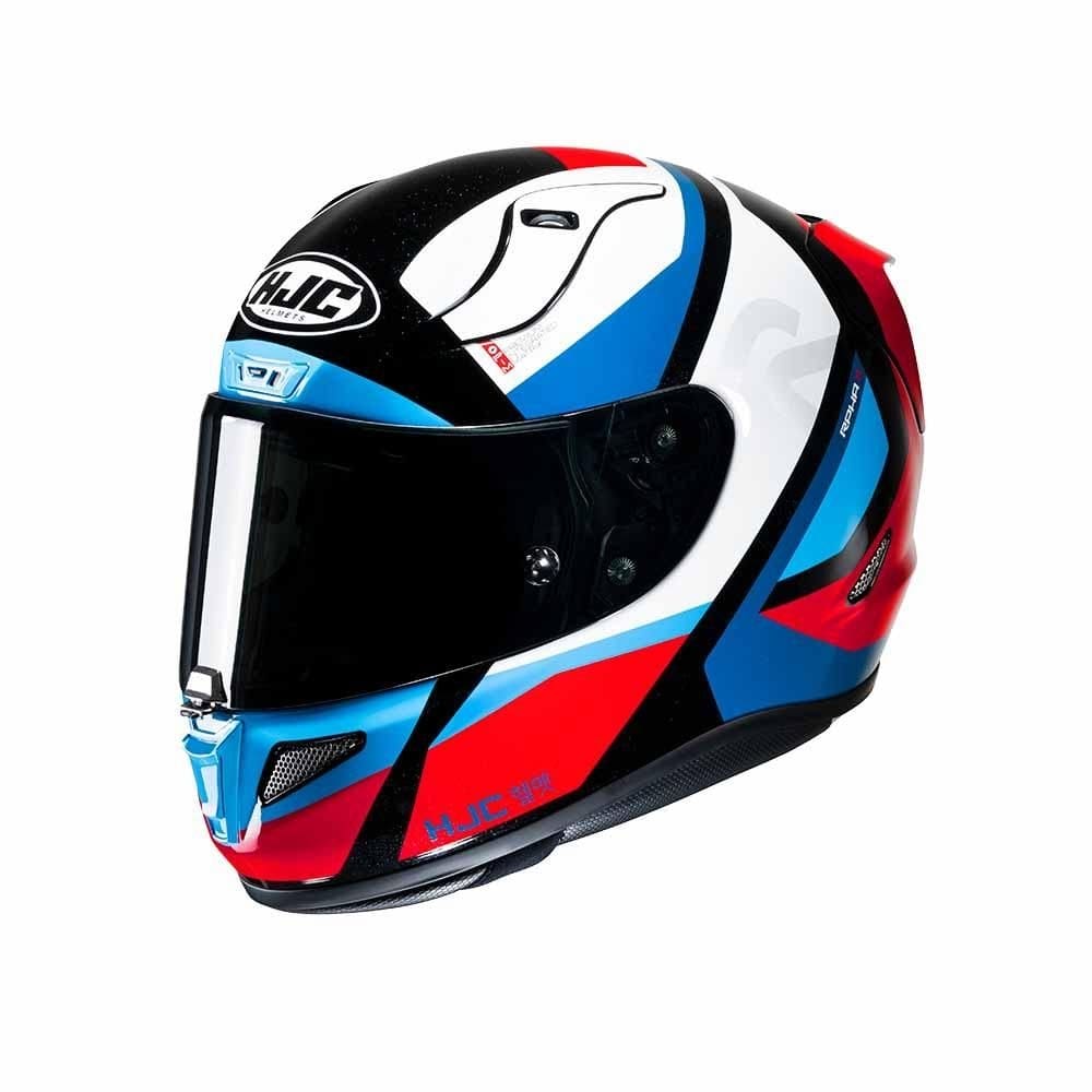 Capacete Hjc Rpha 11 Seeze Azul Vermelho E Branco 58 [F016]