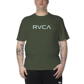 Camiseta RVCA Big RVCA Colors Plus Size WT24 Verde Militar
