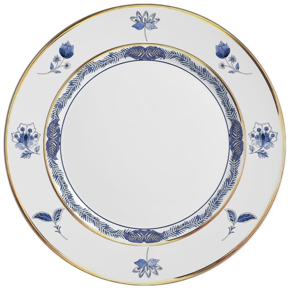 Sousplat Xangai Azul 34 Cm Cerâmica Alleanza
