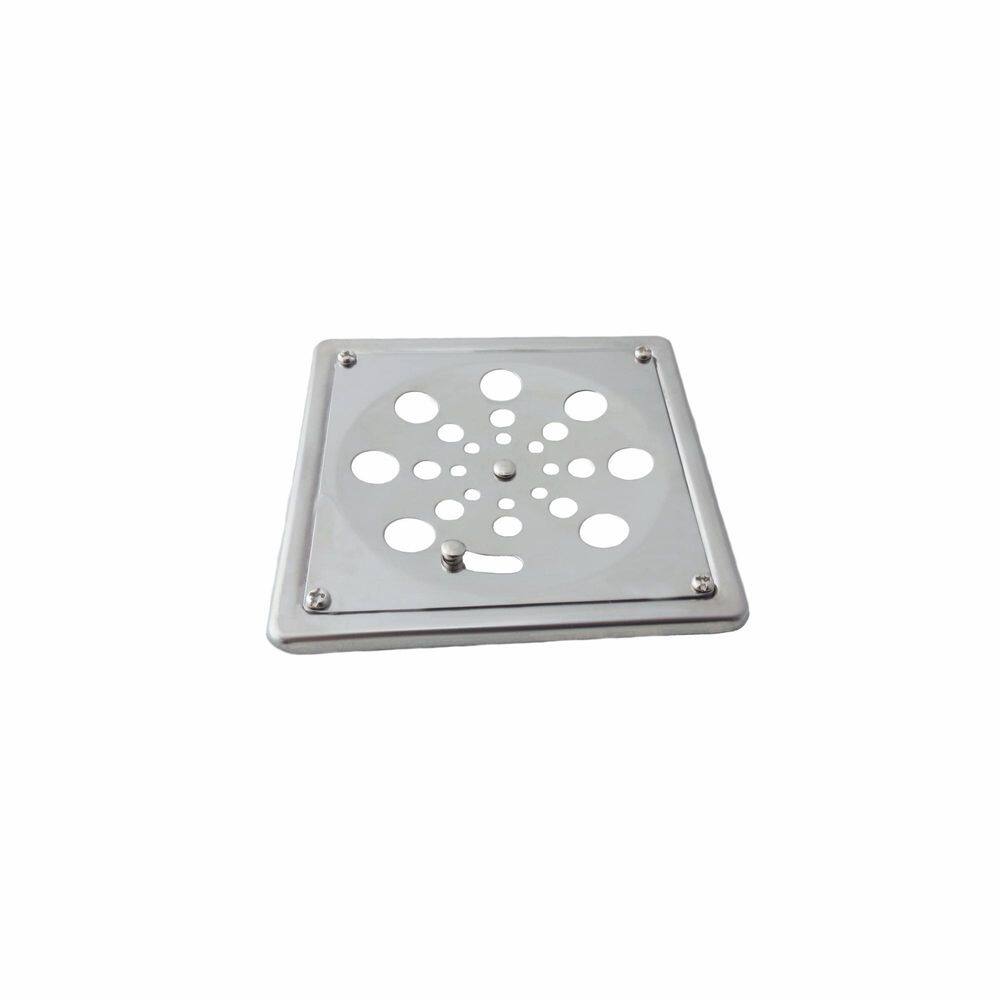 Grelha Quadrada Com Caixilho 10Cm