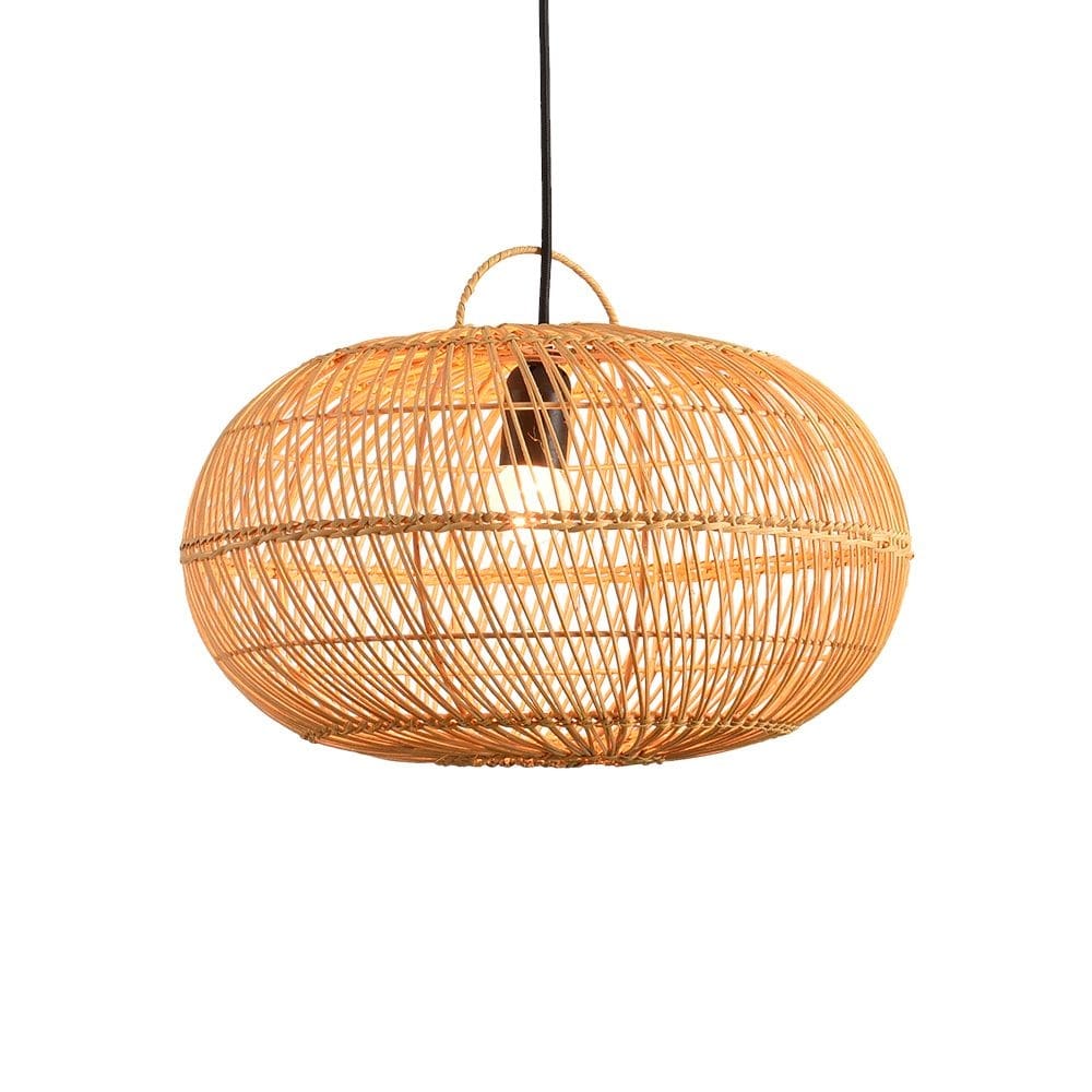 Lustre Pendente Skylight Ôtaki 4046 P Rattan E27 Bivolt