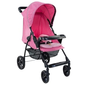 Carrinho De Bebê Romano Rosa 0 A 15Kg - Galzerano