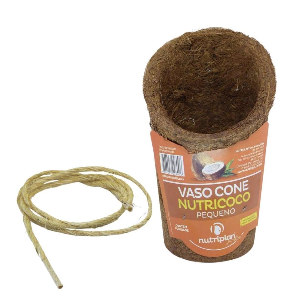 Vaso Cone Nutricoco Pequeno (700ml) NUTRIPLAN