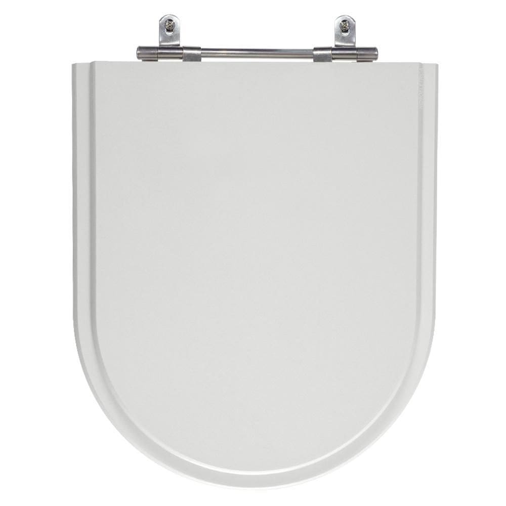 Assento Poliéster Laminado Luna Cinza Claro Vaso Icasa Cinza