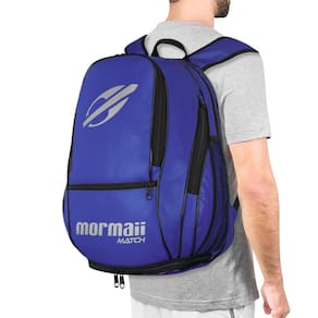 Mochila Mormaii Match Beach Tennis Azul e Cinza